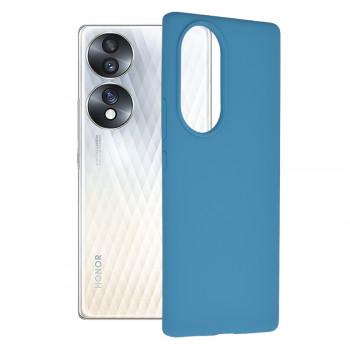 Husa telefon Honor 70 - Techsuit Soft Edge Silicone - Denim Blue