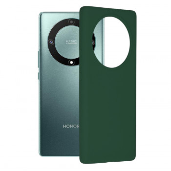 Husa telefon Honor Magic5 Lite - Techsuit Soft Edge Silicone - Dark Green - Img 1
