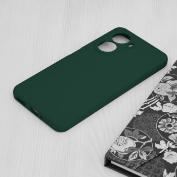 Husa telefon Huawei nova 10 SE - Techsuit Soft Edge Silicone - Dark Green - Img 4