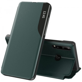 Husa telefon Huawei P30 Lite / P30 Lite New Edition - Techsuit eFold Series - Dark Green