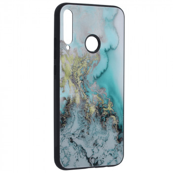 Husa telefon Huawei P40 lite E / Y7p - Techsuit Glaze Series - Blue Ocean - Img 2