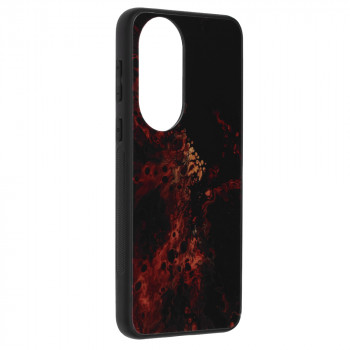 Husa telefon Huawei P50 - Techsuit Glaze Series - Red Nebula - Img 3