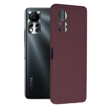 Husa telefon Infinix Hot 11s NFC - Techsuit Soft Edge Silicone - Plum Violet - Img 1