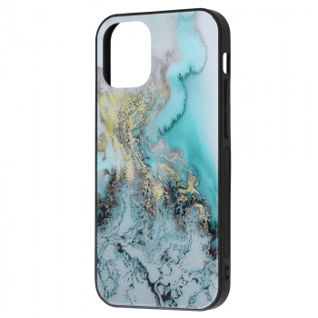 Husa telefon iPhone 12 mini - Techsuit Glaze Series - Blue Ocean - Img 2