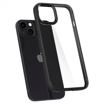 Husa telefon iPhone 13 mini - Spigen Ultra Hybrid - Matte Black - Img 3