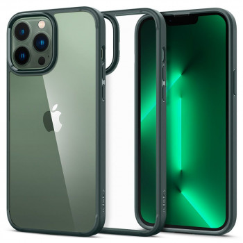 Husa telefon iPhone 13 Pro Max - Spigen Ultra Hybrid - Midnight Green