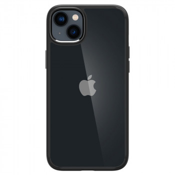 Husa telefon iPhone 14 - Spigen Ultra Hybrid - Matte Black - Img 3