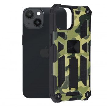 Husa telefon iPhone 14 - Techsuit Blazor Series - Camo Lime