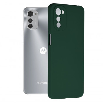 Husa telefon Motorola Moto E32 / E32s - Techsuit Soft Edge Silicone - Dark Green - Img 1