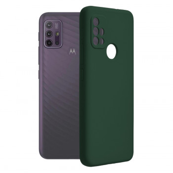 Husa telefon Motorola Moto G10 / Moto G20 / Moto G30 - Techsuit Soft Edge Silicone - Dark Green - Img 1
