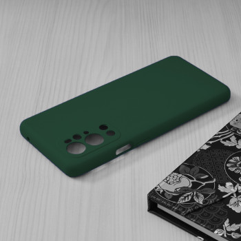 Husa telefon OnePlus 9 Pro - Techsuit Soft Edge Silicone - Dark Green - Img 4