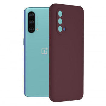 Husa telefon OnePlus Nord CE 5G - Techsuit Soft Edge Silicone - Plum Violet