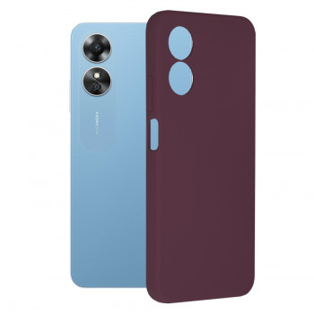 Husa telefon Oppo A17 - Techsuit Soft Edge Silicone - Plum Violet - Img 1