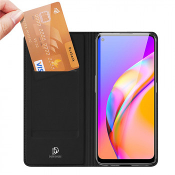 Husa telefon Oppo A94 5G / Reno 5Z 5G - Dux Ducis Skin Pro - Black - Img 3