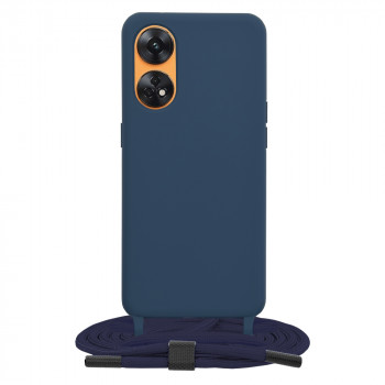 Husa telefon Oppo Reno8 T - Techsuit Crossbody Lanyard - Blue