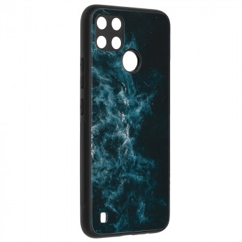 Husa telefon Realme C21Y / C25Y - Techsuit Glaze Series - Blue Nebula - Img 3
