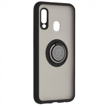 Husa telefon Samsung Galaxy A20s - Techsuit Glinth - Black - Img 3