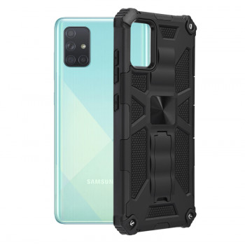 Husa telefon Samsung Galaxy A71 4G - Techsuit Blazor Series - Black - Img 1