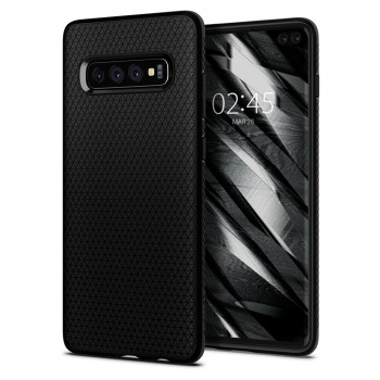 Husa telefon Samsung Galaxy S10 Plus - Spigen Liquid Air - Matte Black
