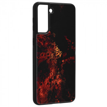 Husa telefon Samsung Galaxy S21 Plus 5G - Techsuit Glaze Series - Red Nebula - Img 2