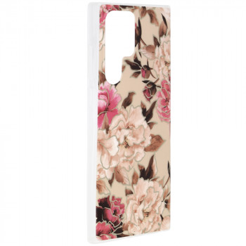 Husa telefon Samsung Galaxy S22 Ultra 5G - Techsuit Marble Series - Mary Berry Nude - Img 2