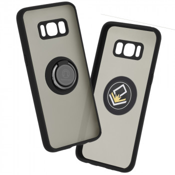 Husa telefon Samsung Galaxy S8 - Techsuit Glinth - Black - Img 1