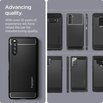 Husa telefon Sony Xperia 10 III - Spigen Rugged Armor - Black - Img 4
