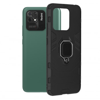 Husa telefon Xiaomi Redmi 10C - Techsuit Silicone Shield - Black - Img 1