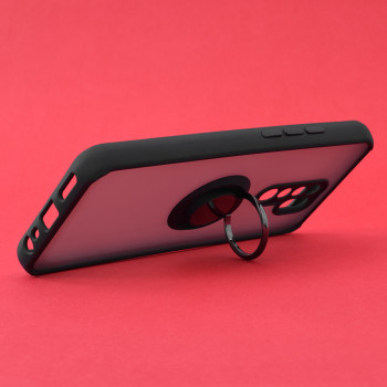 Husa telefon Xiaomi Redmi 9 - Techsuit Glinth - Black - Img 2