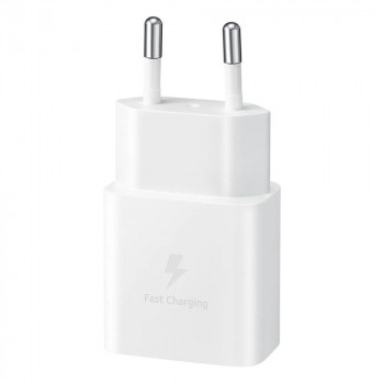 Incarcator Priza Type-C 15W, Fast Charging - Samsung (EP-T1510NWEGEU) - White (Blister Packing) - Img 2