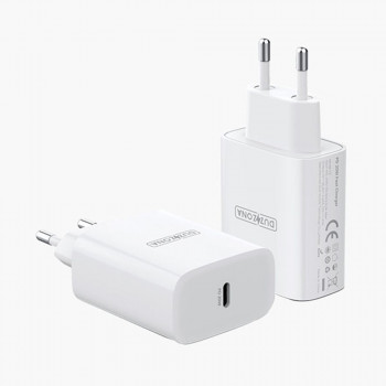 Incarcator Priza Type-C, Fast Charging, 20W - Duzzona (T3) - White - Img 2