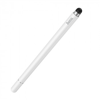 Stylus Pen Universal pentru Tableta, Telefon - Hoco Fluent (GM103) - White - Img 2