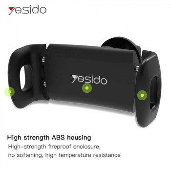 Suport Auto 360° Universal Grila Ventilatie - Yesido (C47) - Black - Img 2