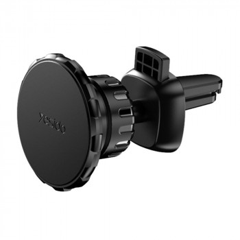 Suport Auto cu Prindere in Grila de Ventilatie si Bord - Yesido (C153) - Black - Img 3