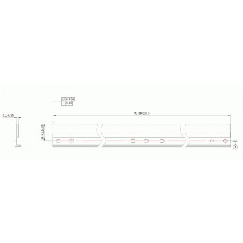 Wiper blade Konica Minolta DR-311, IU-210, IU-211, IU-212, IU-313, C203/253 WB DC Sele TN210, TN213, TN214, TN216, TN314, TN319, compatibil