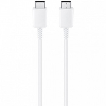 Cablu de Date USB-C la Type-C Fast Charging 3A, 1m - Samsung (EP-DA705BWEGWW) - White (Blister Packing) - Img 2
