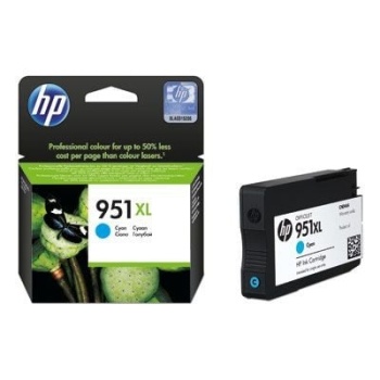 Cartus cerneala cyan ORIGINAL HP 951XL, CN046AE, 1500 pagini - Img 2
