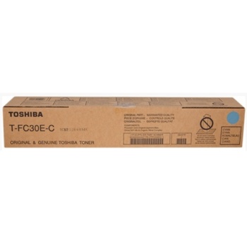 Cartus imprimanta Toshiba OEM T-FC30EC C Toner original 6AG00004447, 6AJ00000099, 6AJ00000203, 6AJ00000281, T-FC30EC, cyan, 33600 pagini