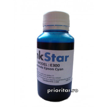 Cerneala pt EPSON 16XL 18XL DYE CISS albastra T1632 T1812 CYAN pe baza de apa - 100 ml