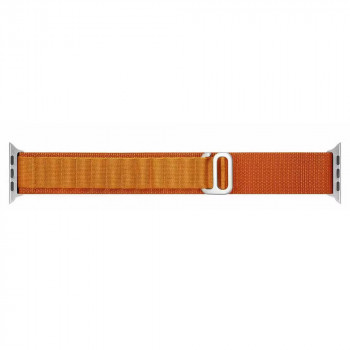 Curea pentru Apple Watch 1/2/3/4/5/6/7/8/SE/SE 2 (38/40/41mm) - Techsuit Watchband (W037) - Orange - Img 3