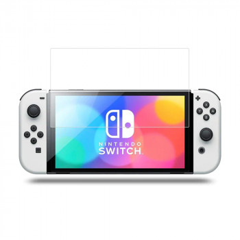 Folie pentru Nintendo Switch OLED - Lito 2.5D Classic Glass - Clear - Img 1