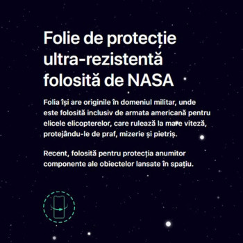 Folie pentru tableta iPad Pro 2017 12.9 A1670/A1671 - Alien Surface Screen - Transparent - Img 4