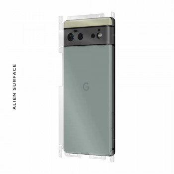Folie protectie telefon Google Pixel 6 - Alien Surface Screen+Edges+Back - Transparent - Img 4