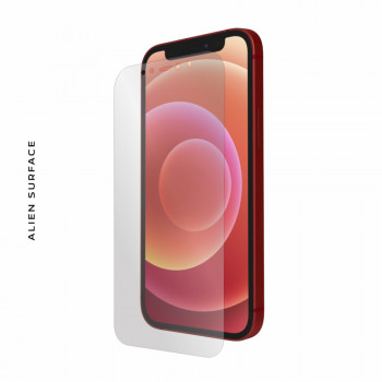 Folie protectie telefon iPhone 12 / 12 Pro - Alien Surface Screen Case Friendly - Transparent - Img 2