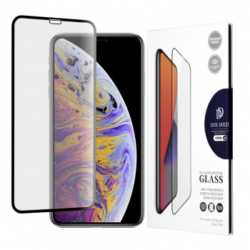 Folie protectie telefon iPhone XS Max / 11 Pro Max - Dux Ducis Tempered Glass - Black