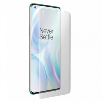 Folie protectie telefon OnePlus 8 Pro - Alien Surface Screen+Edges+Back - Transparent - Img 3