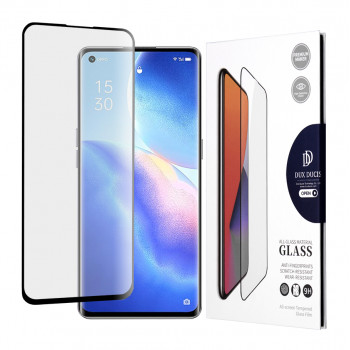 Folie protectie telefon OPPO Reno5 Pro 5G - Dux Ducis Tempered Glass - Black