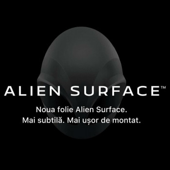 Folie protectie telefon Xiaomi Mi 11 / Mi 11 Pro / Mi 11 Ultra - Alien Surface Screen Case Friendly - Transparent - Img 4