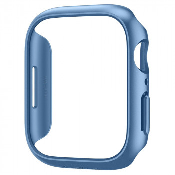 Husa pentru Apple Watch 7 45mm - Spigen Thin Fit - Blue - Img 4