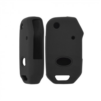 Husa pentru cheie Kia Seltos, Cerato - Techsuit Car Key Case (3016.01) - Black - Img 1